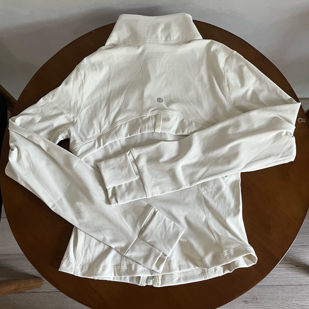 Lululemon athletica Define Women's White Sun Protection Jacket